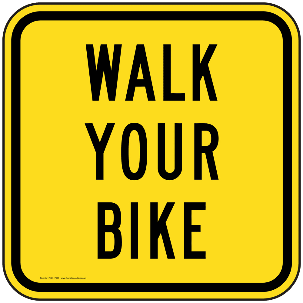 walk your bike