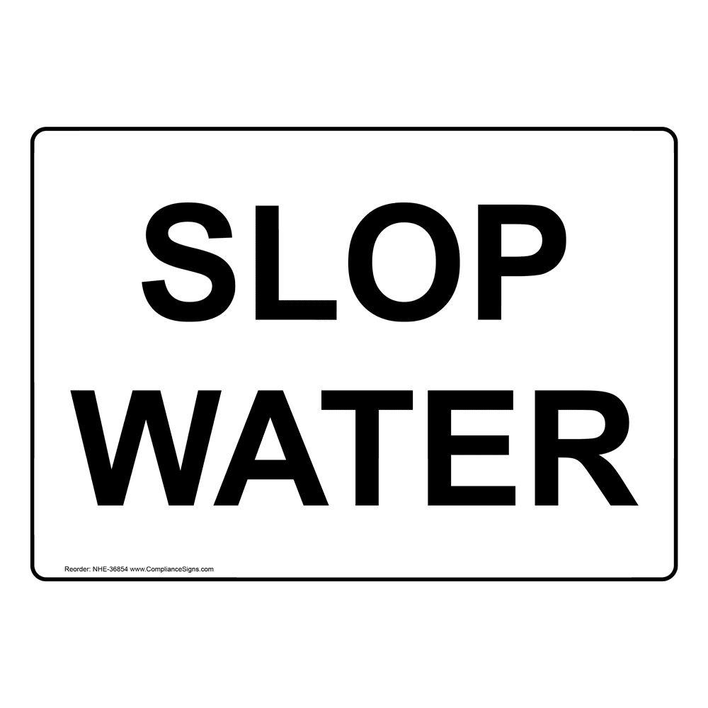 Do Not Shut Water Valve Off Sign NHE36659