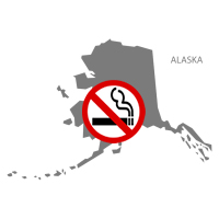 No Smoking Signs and Labels - ALASKA No Smoking
