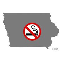 No Smoking Signs and Labels - IOWA No Smoking