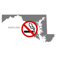 MD Maryland No Smoking Signs and Labels
