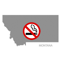 MT Montana No Smoking Signs and Labels