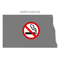 ND North Dakota No Smoking Signs and Labels
