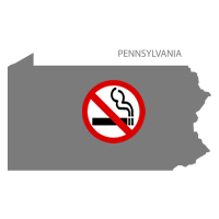 PA Pennsylvania No Smoking Signs and Labels