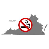 No Smoking Signs and Labels - VIRGINIA No Smoking
