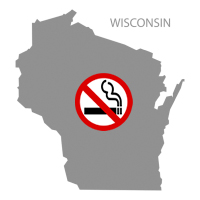 Wisconsin No Smoking Signs and Labels No Smoking Signs and Labels - WISCONSIN No Smoking
