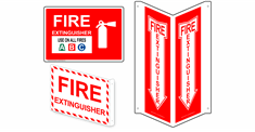 Fire Safety & Fire Exit Signs