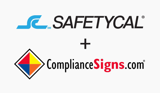 SAFETYCAL and ComplianceSigns.com logos