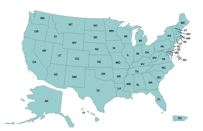 U.S. Map